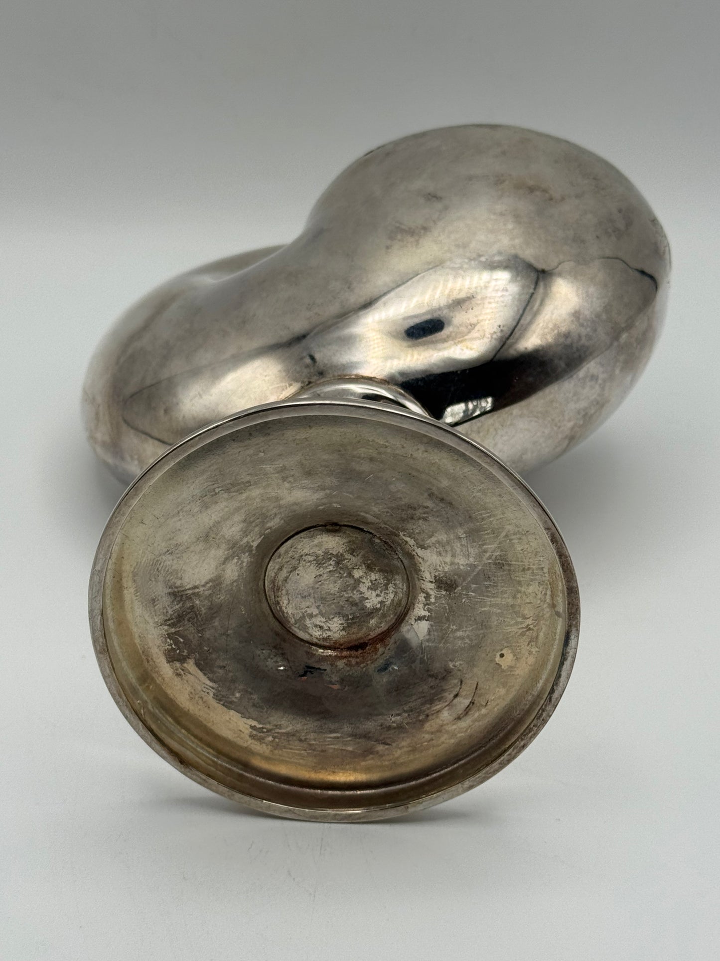 Vintage Silver Plate Nautilus Footed Spooner – Antique Victorian Style