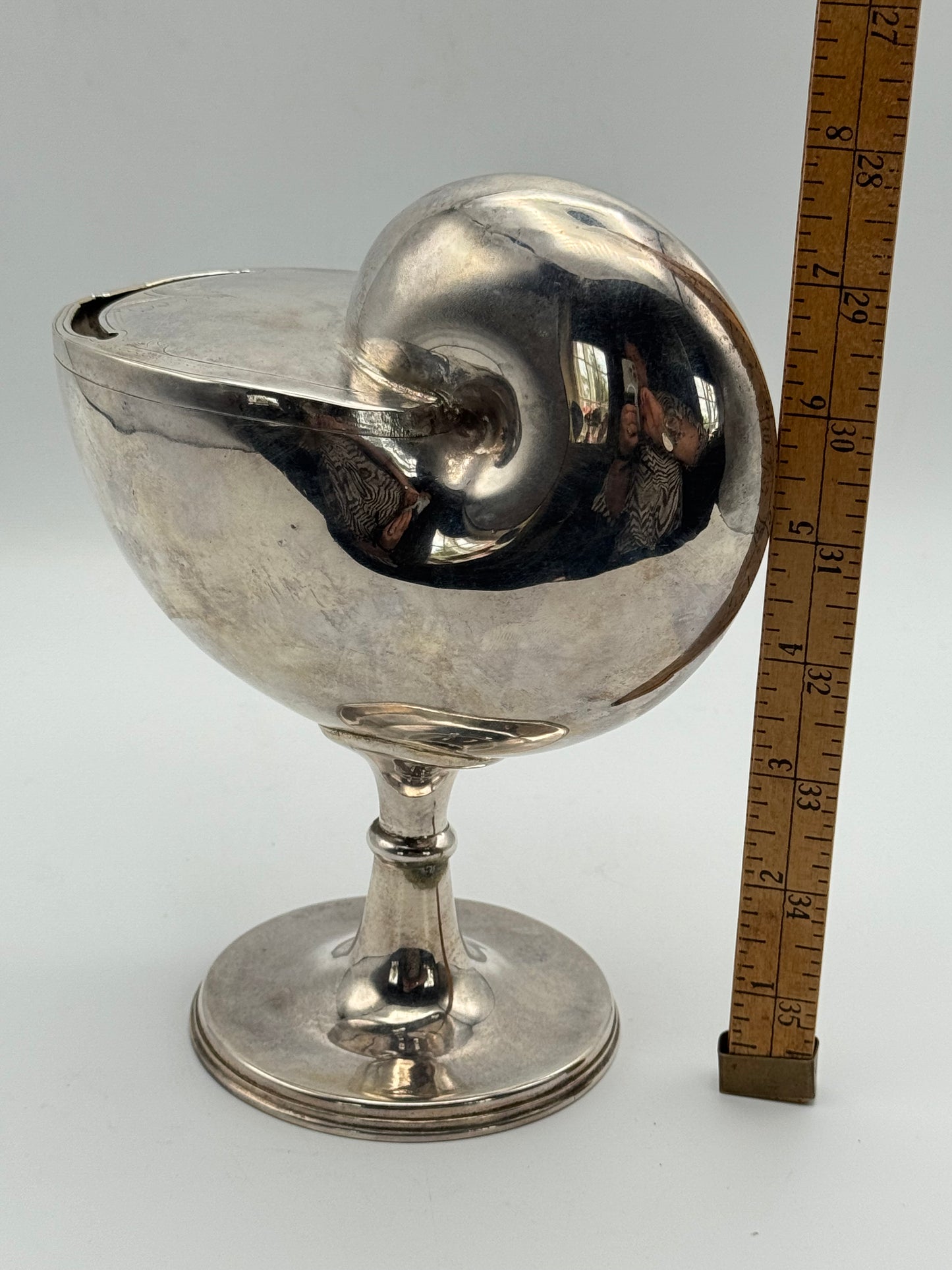 Vintage Silver Plate Nautilus Footed Spooner – Antique Victorian Style
