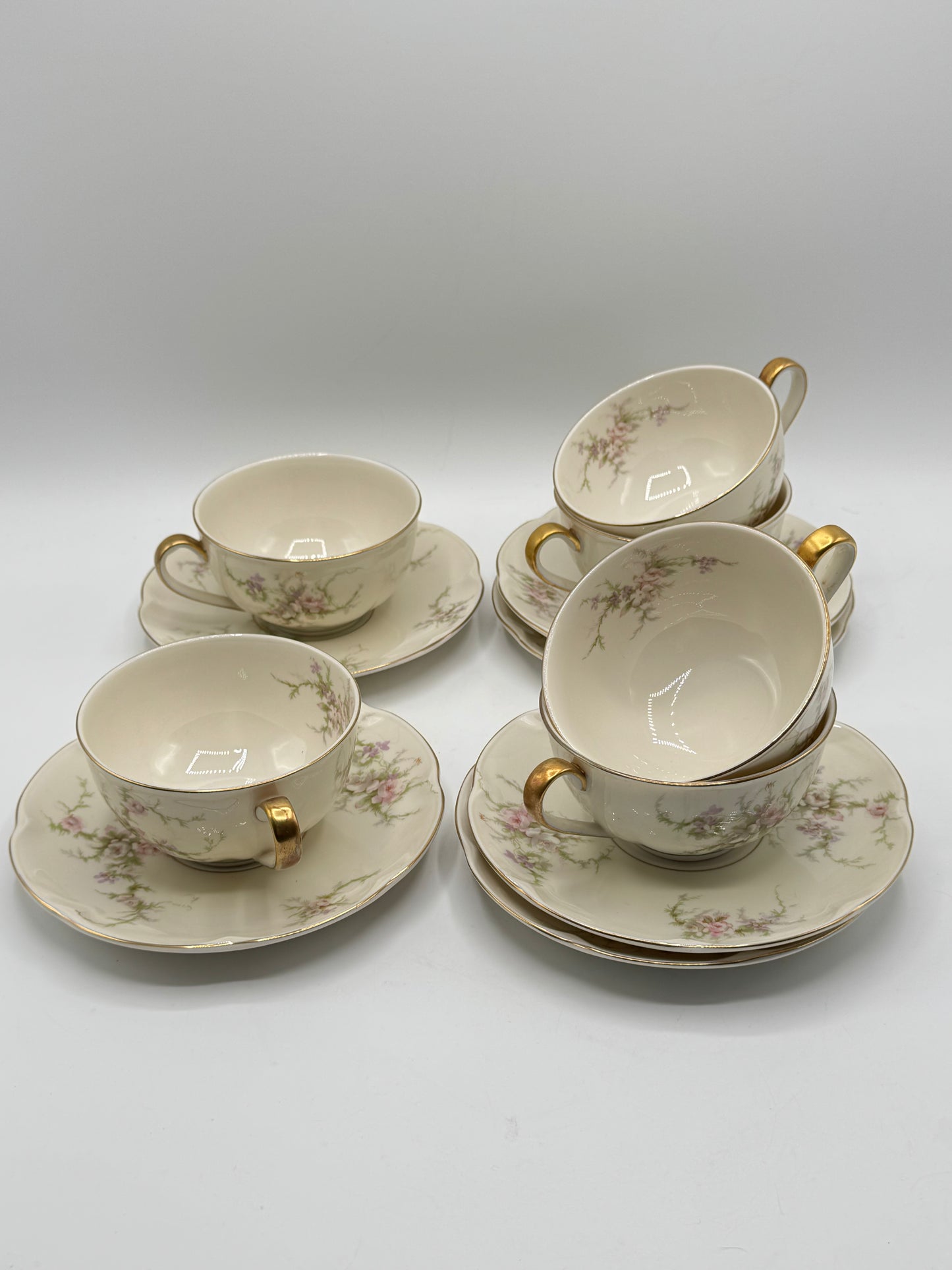 6 Cups & Saucers ROSALINDE HAVILAND New York