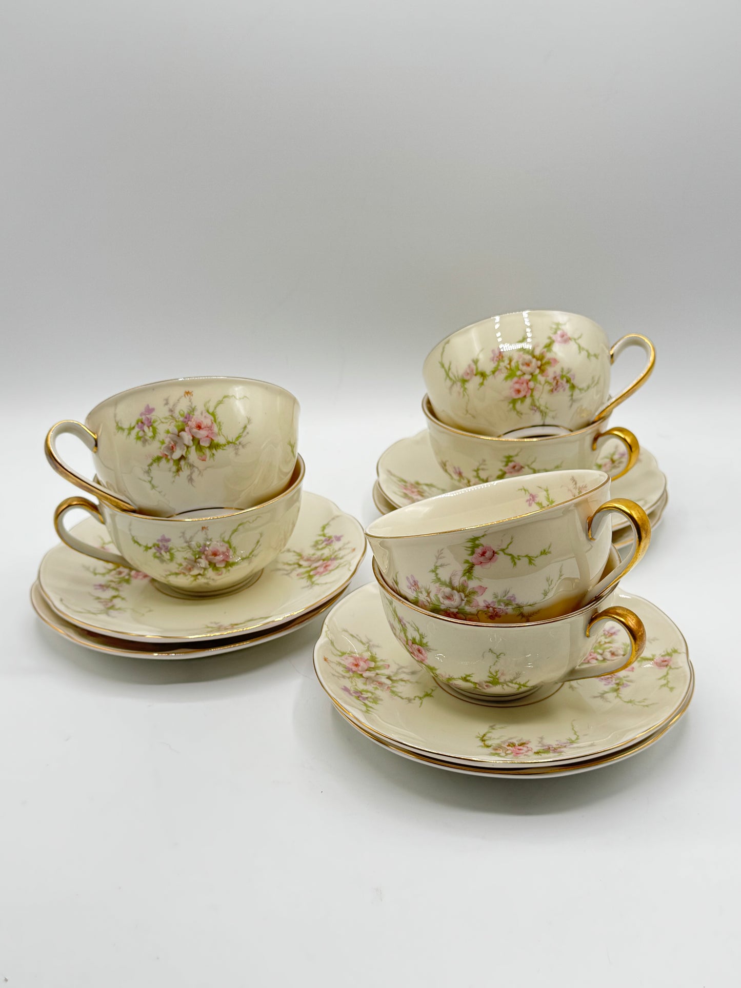 6 Cups & Saucers ROSALINDE HAVILAND New York