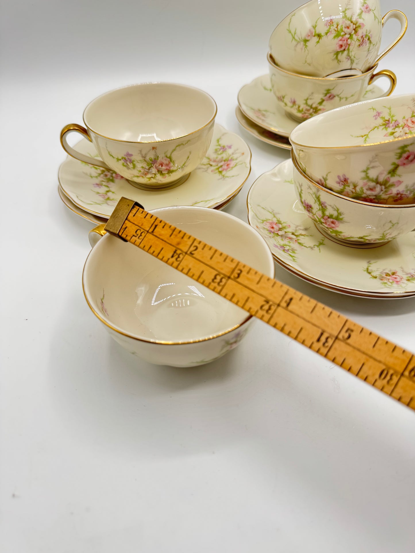 6 Cups & Saucers ROSALINDE HAVILAND New York