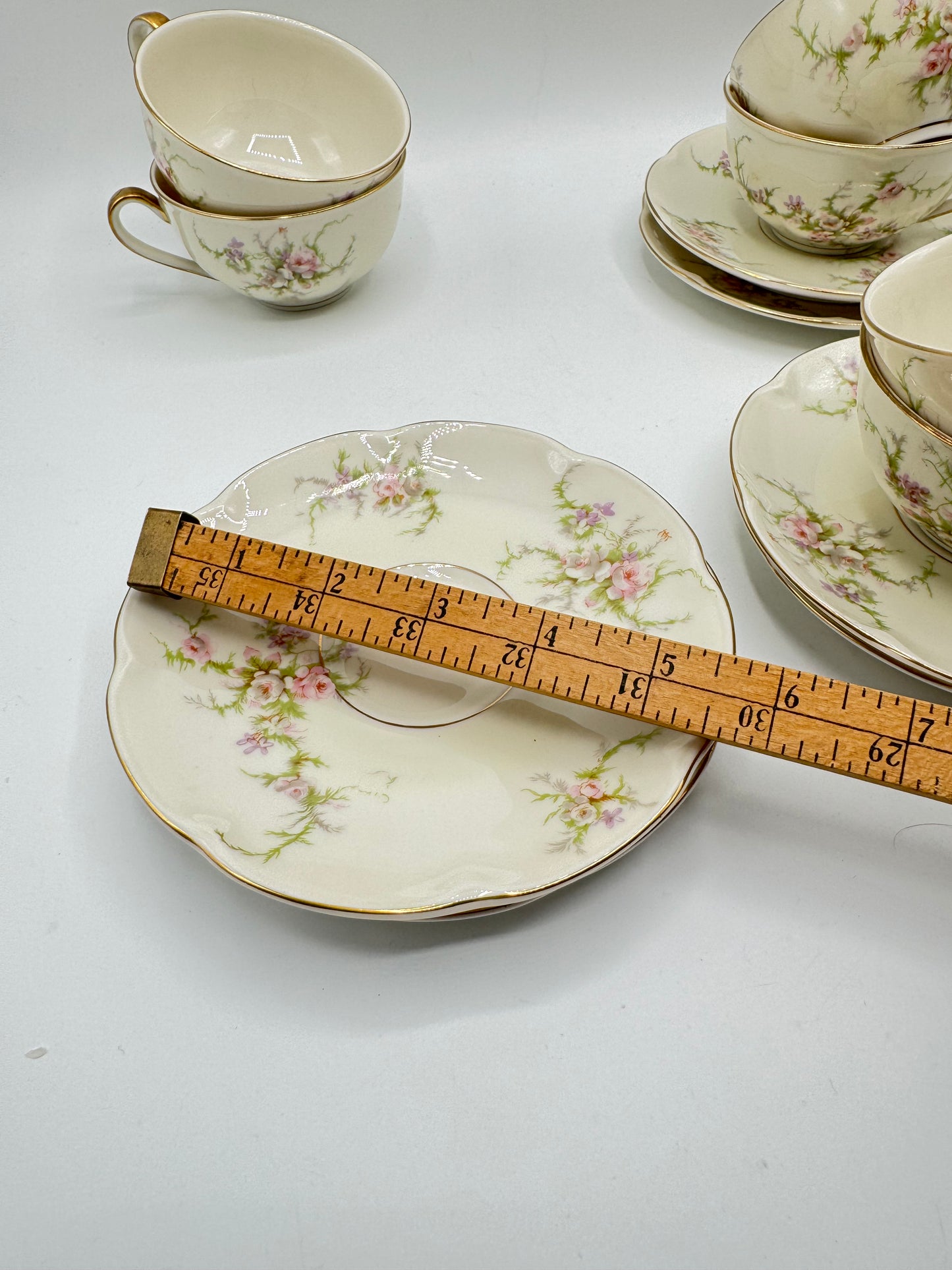 6 Cups & Saucers ROSALINDE HAVILAND New York