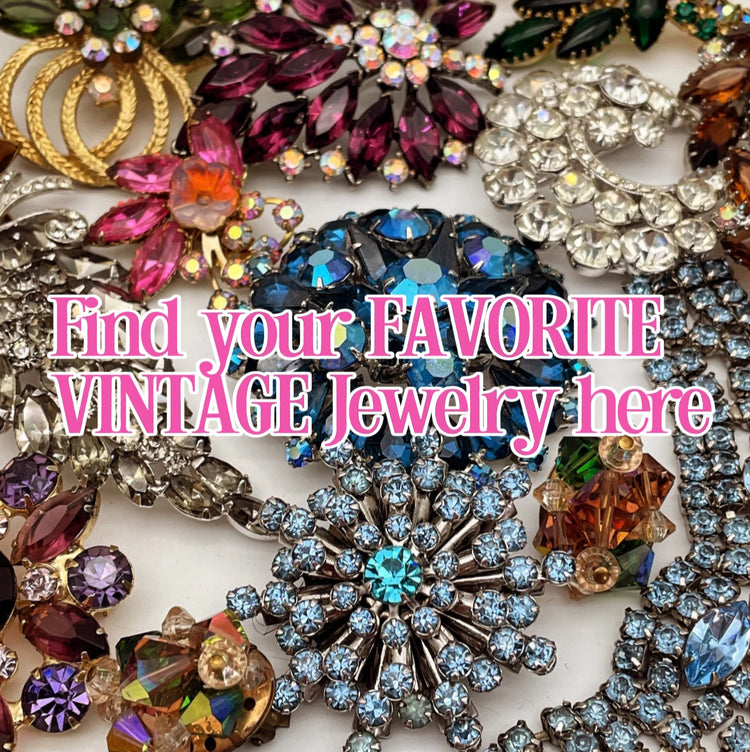 Vintage Rhinestone Bling & MORE