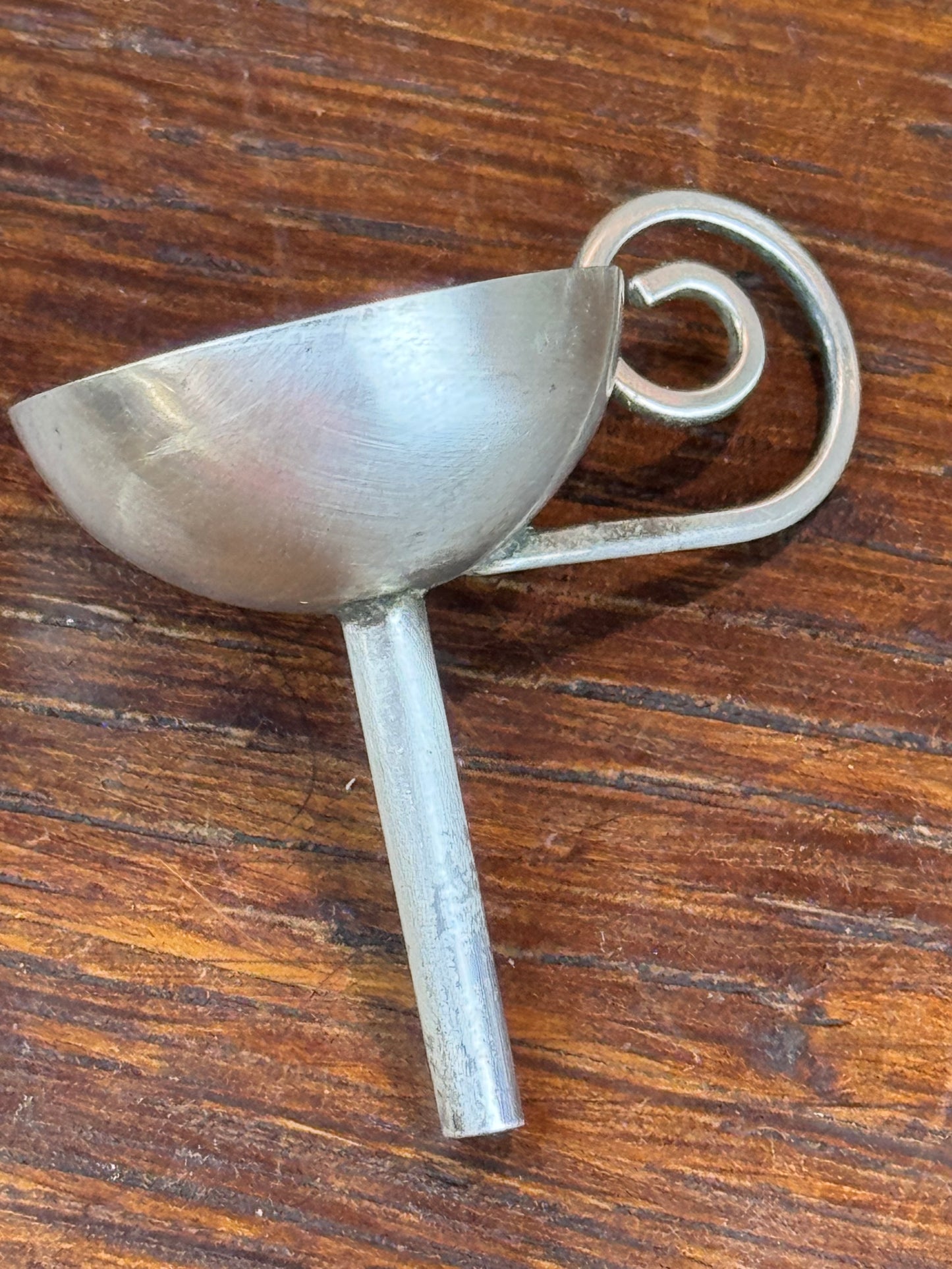 Sterling Silver Perfume Funnel Vintage Miniature Vanity Bottle Filling Tool