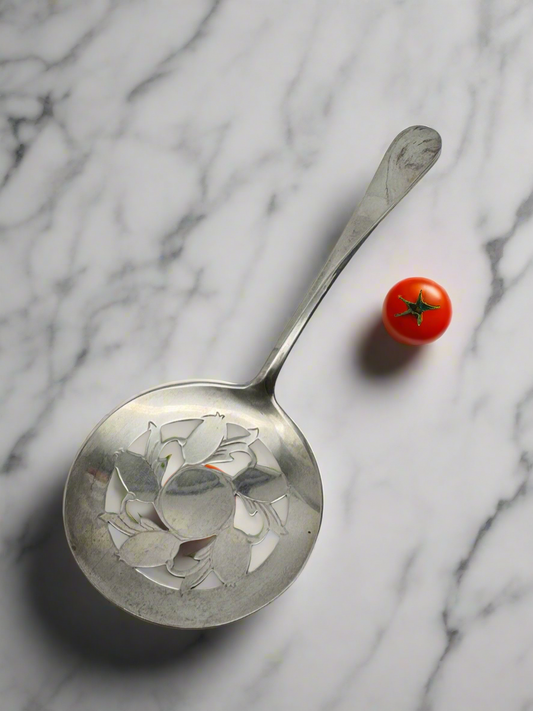 Silverplate Tomato Server Vintage By International Silver Original ROGERS