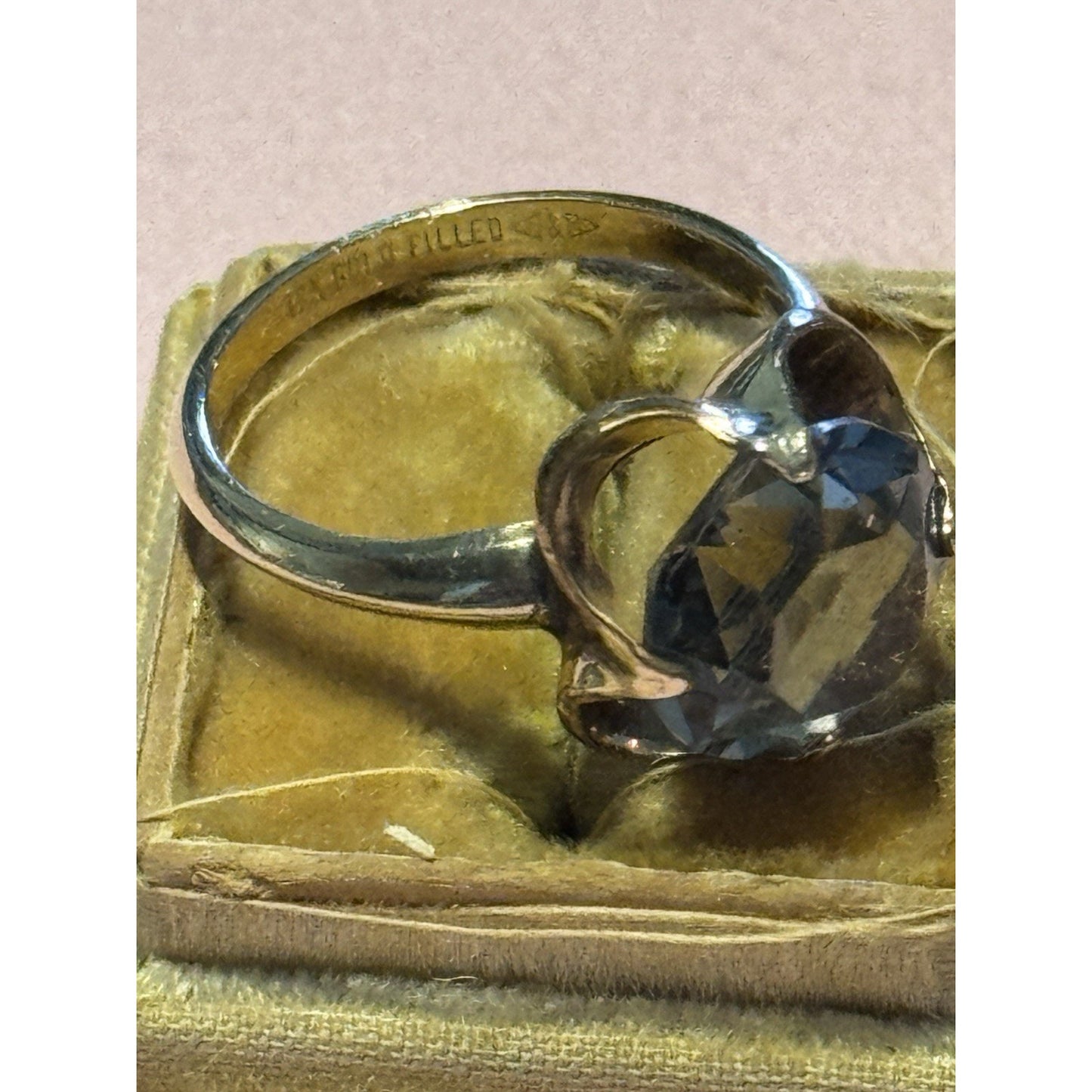 Whiting & Davis Gold Filled Ring – Size 7.25