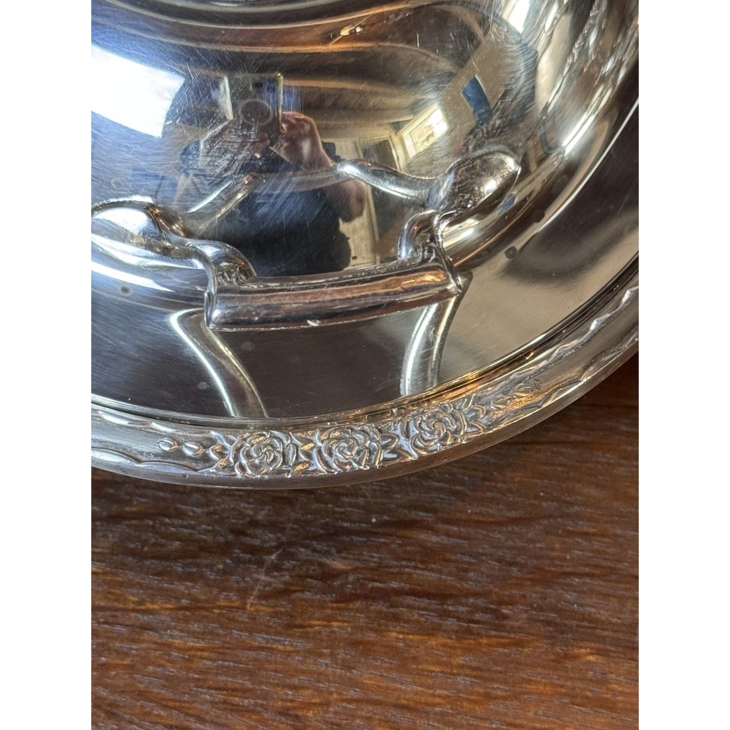 Silverplate Covered Serving Dish International Silver Camille – Oval
