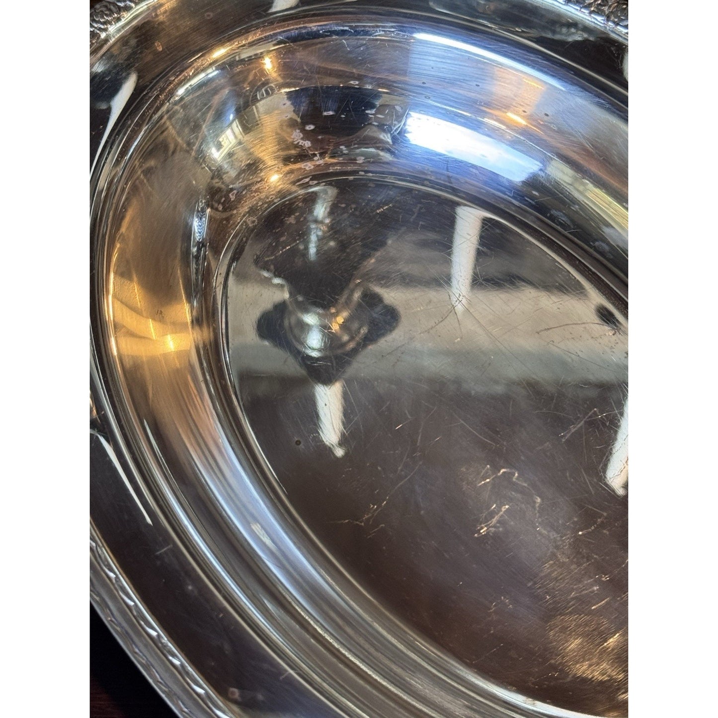 Silverplate Covered Serving Dish International Silver Camille – Oval