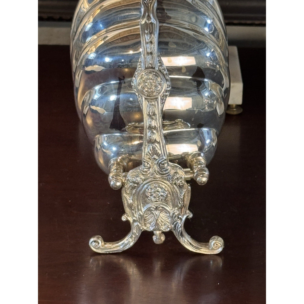 Victorian Style Silverplate Shell Biscuit Box Ornate Folding Server F.B. Rogers 10.5” READ‼️