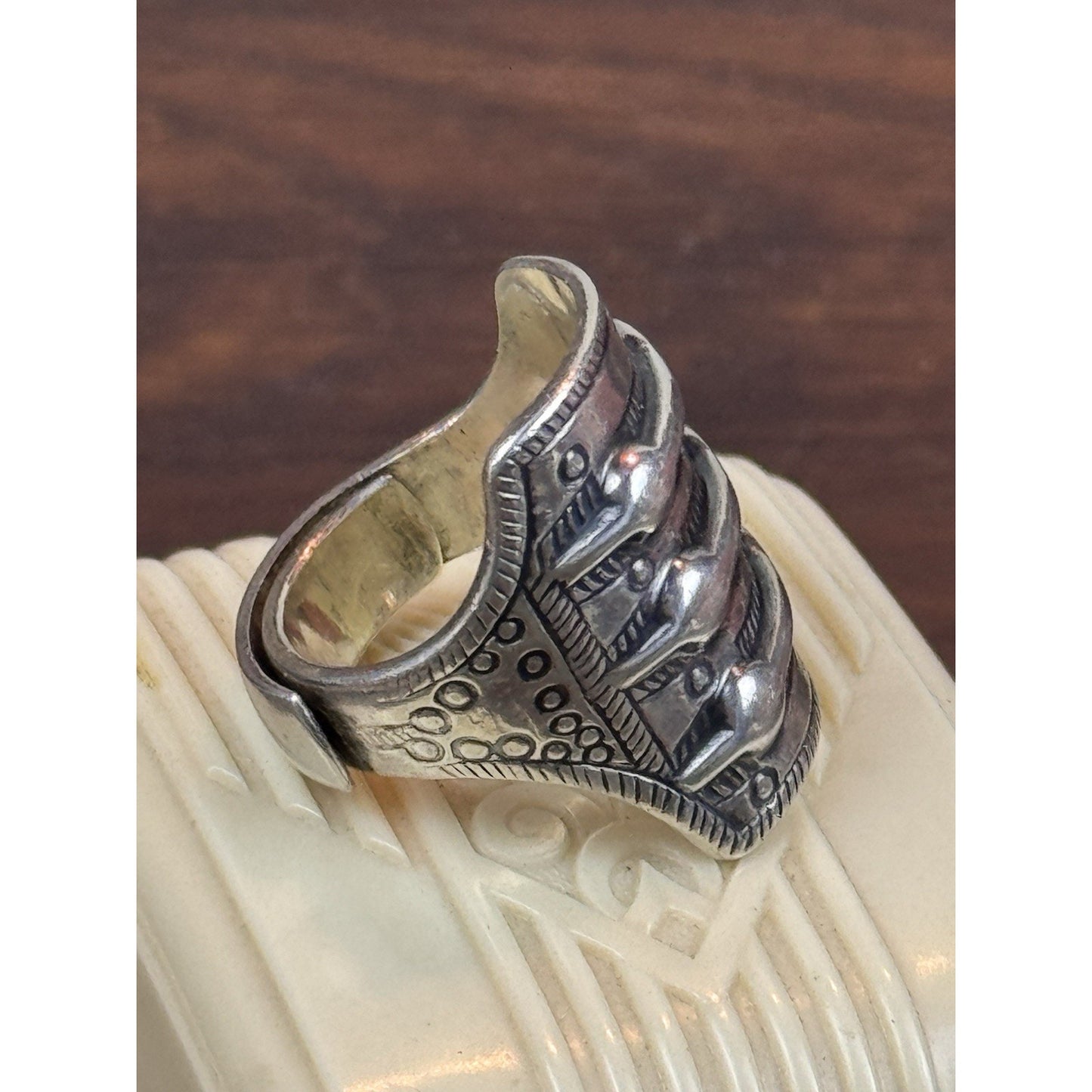 Vintage David Andersen Sterling Silver Ring 7 Norway 925S Copy Org. Year 300
