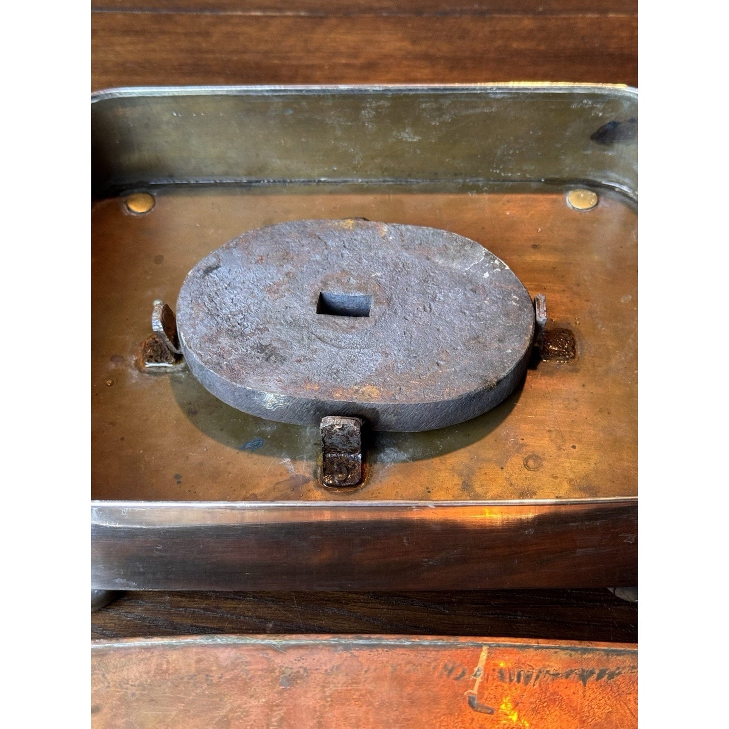 Antique Old Sheffield Silver on Copper Food Warmer 12.25” Georgian Victorian
