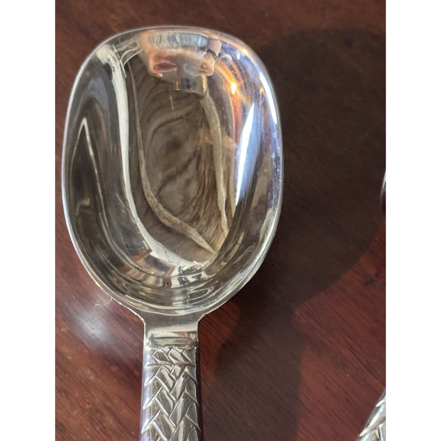 Ralph Lauren RLL Barware Ice Scoop Jigger Set 8” Equestrian Braid 18/8 Stainless