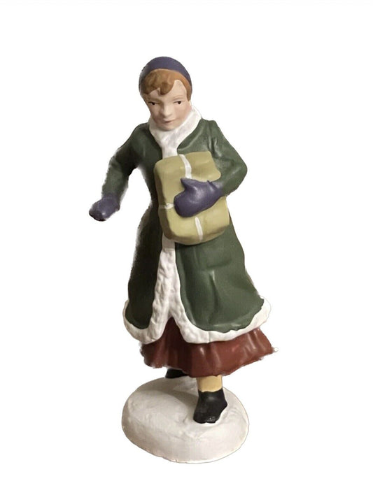 Department 56 All Around The Park 5247-7 Figurine Woman No Box