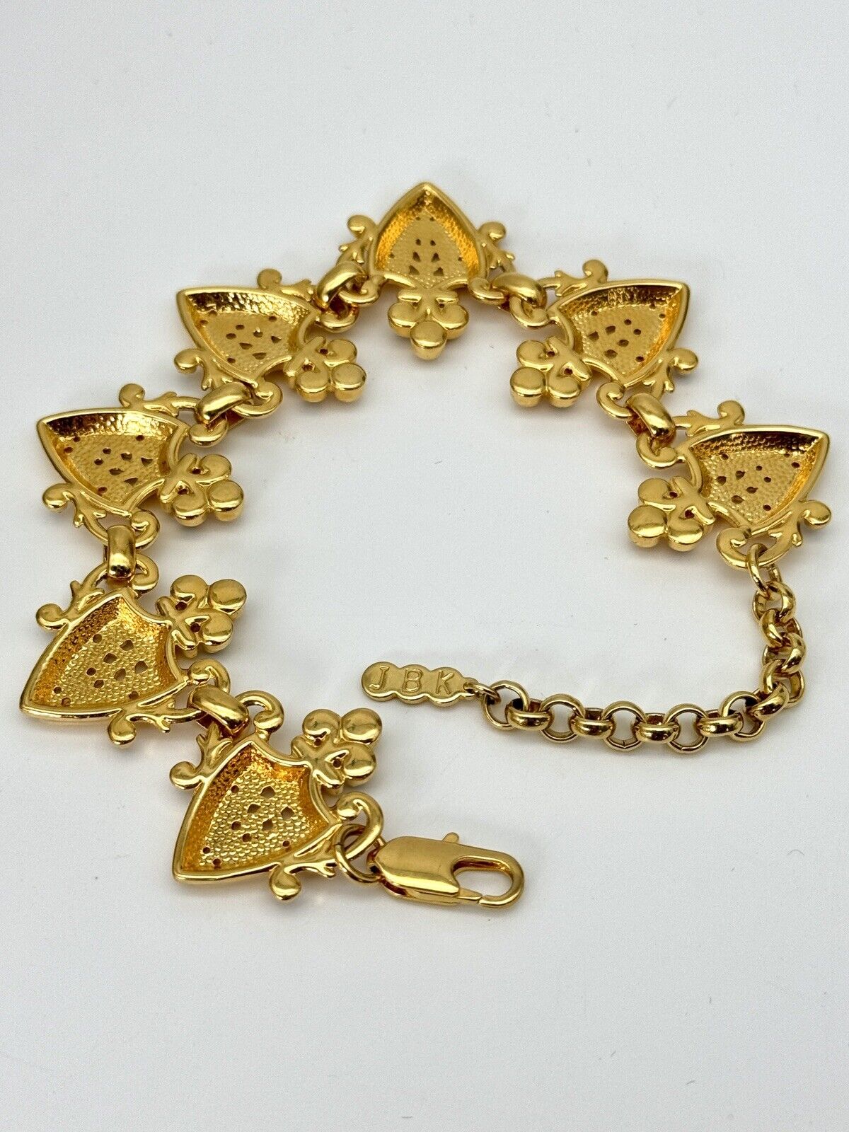 Jaqueline Kennedy Collection Bracelet French Herald JBK Camrose & Kross 7” + 2”