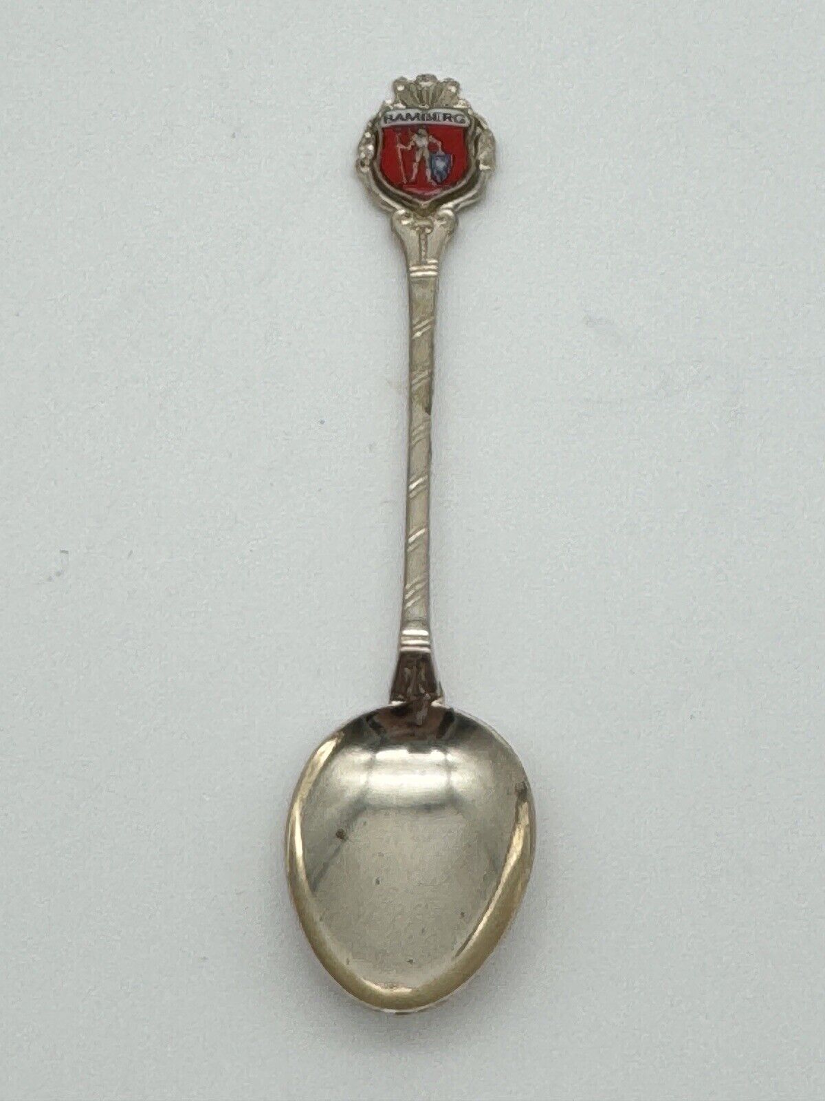 VINTAGE BAMBERG 800 European Sterling COLLECTOR SOUVENIR SPOON GERMANY