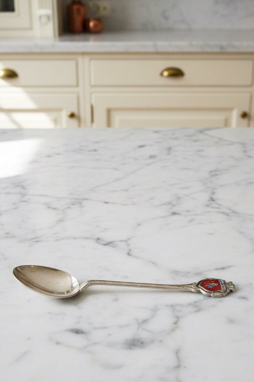 VINTAGE BAMBERG 800 European Sterling COLLECTOR SOUVENIR SPOON GERMANY