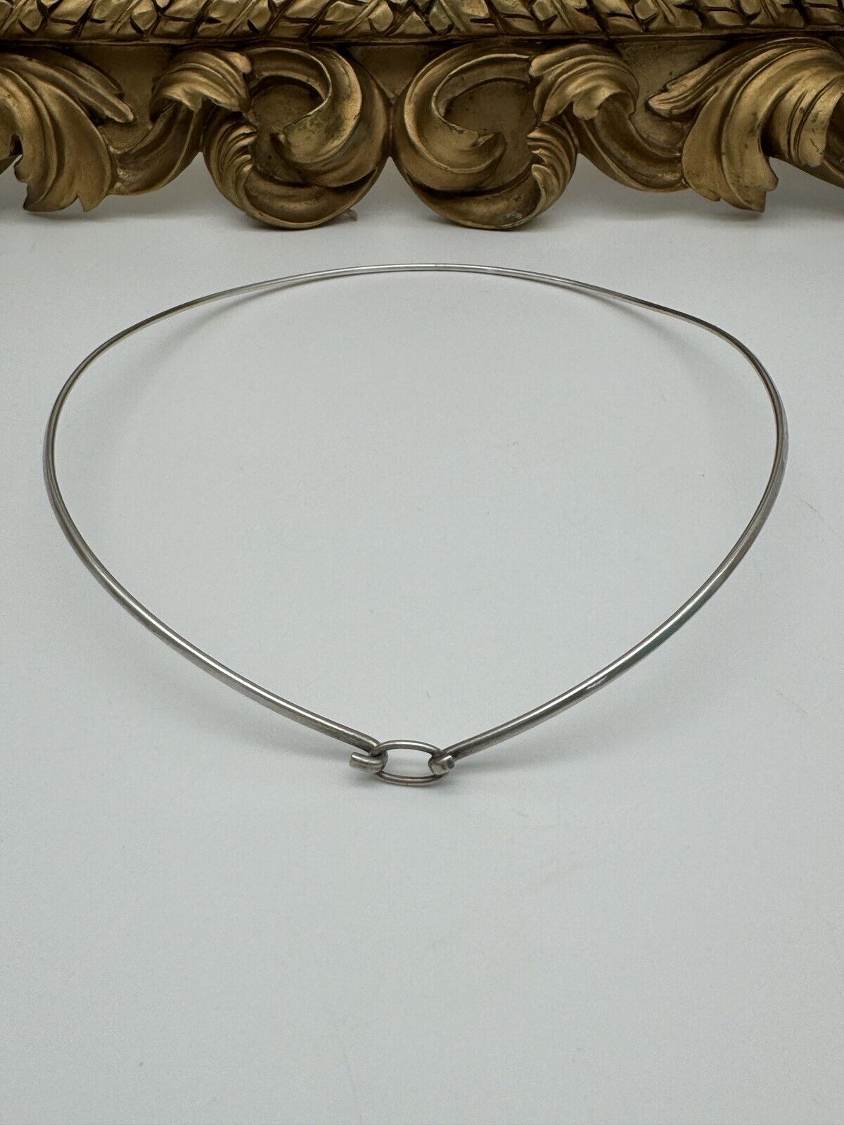 Signed MEXICO 925 Sterling Collar Choker