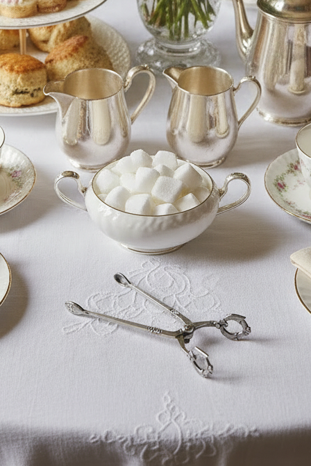 Sterling Sugar Tongs Nips Denmark NO MONOGRAM Cohr