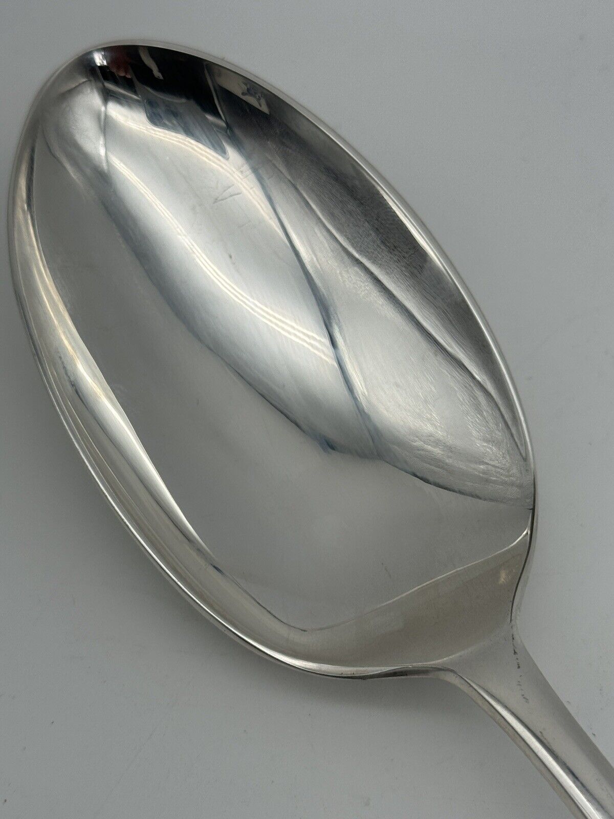 Vintage Silverplate Stuffing Spoon 13” Serving Spoon Traditional English Style