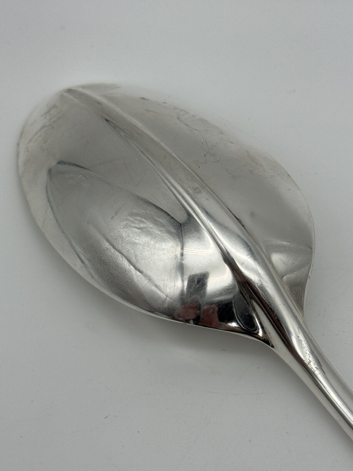 Vintage Silverplate Stuffing Spoon 13” Serving Spoon Traditional English Style