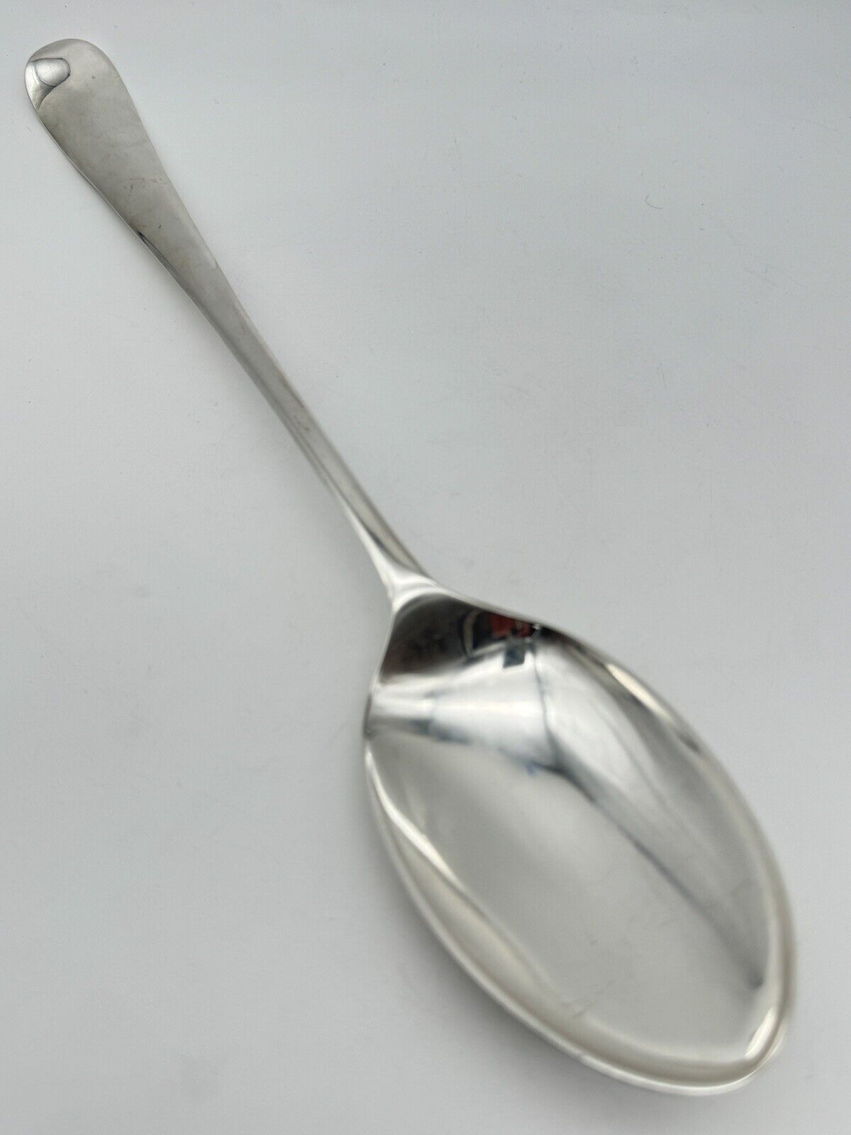 Vintage Silverplate Stuffing Spoon 13” Serving Spoon Traditional English Style