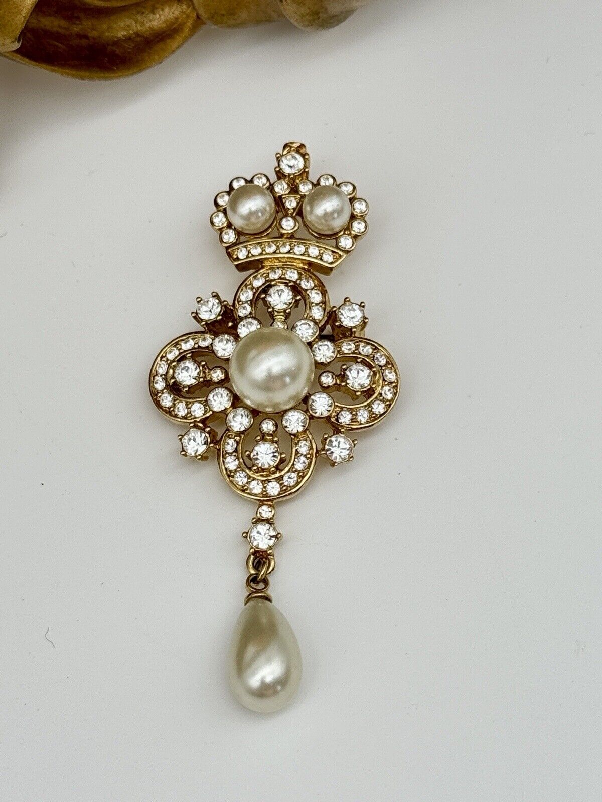 Camrose & Kross Jackie Kennedy Notre Dame Brooch/Pendant EXQUISITE