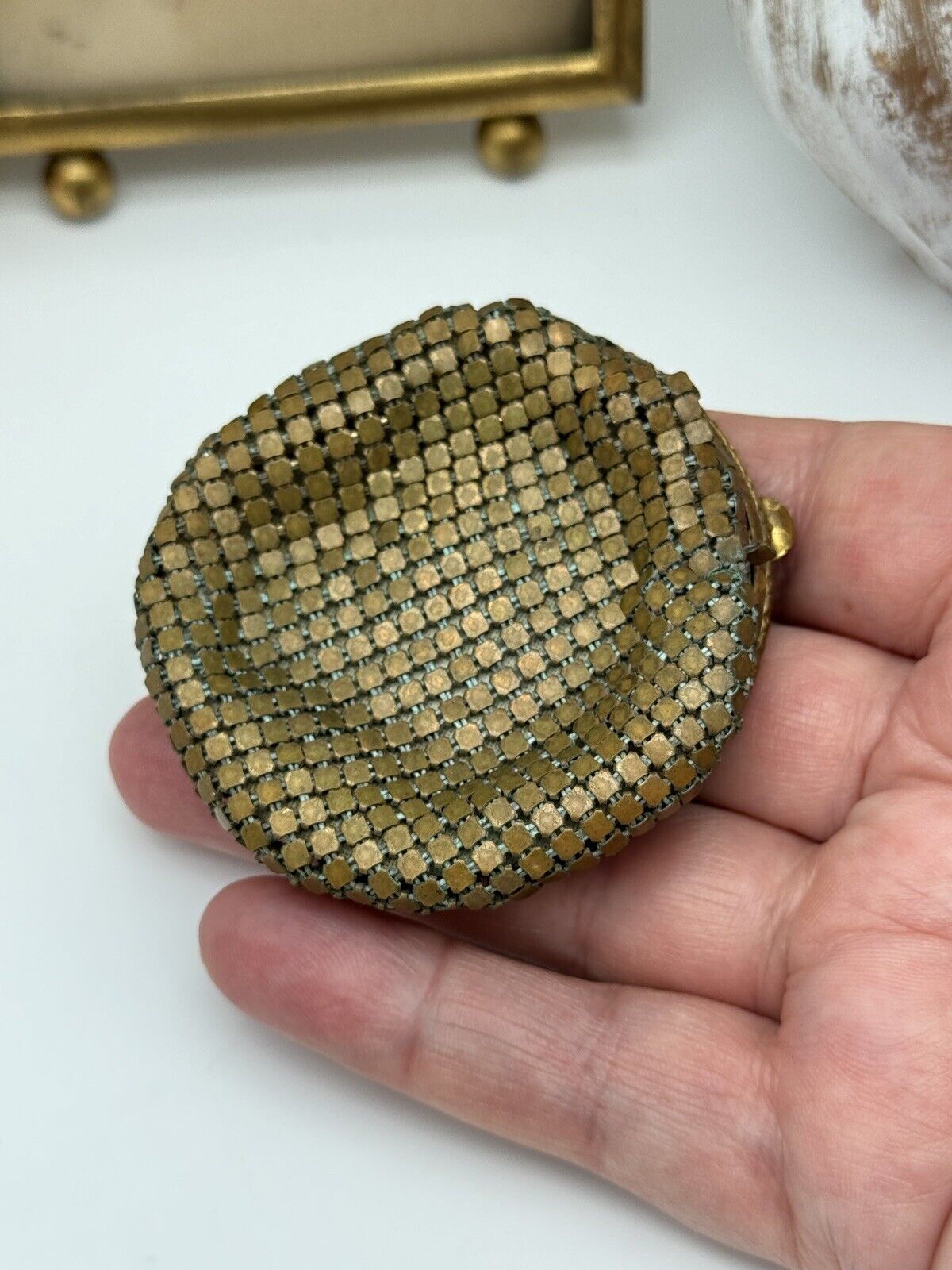 VINTAGE Ladies Face Powder COMPACT With Rouge No Powder
