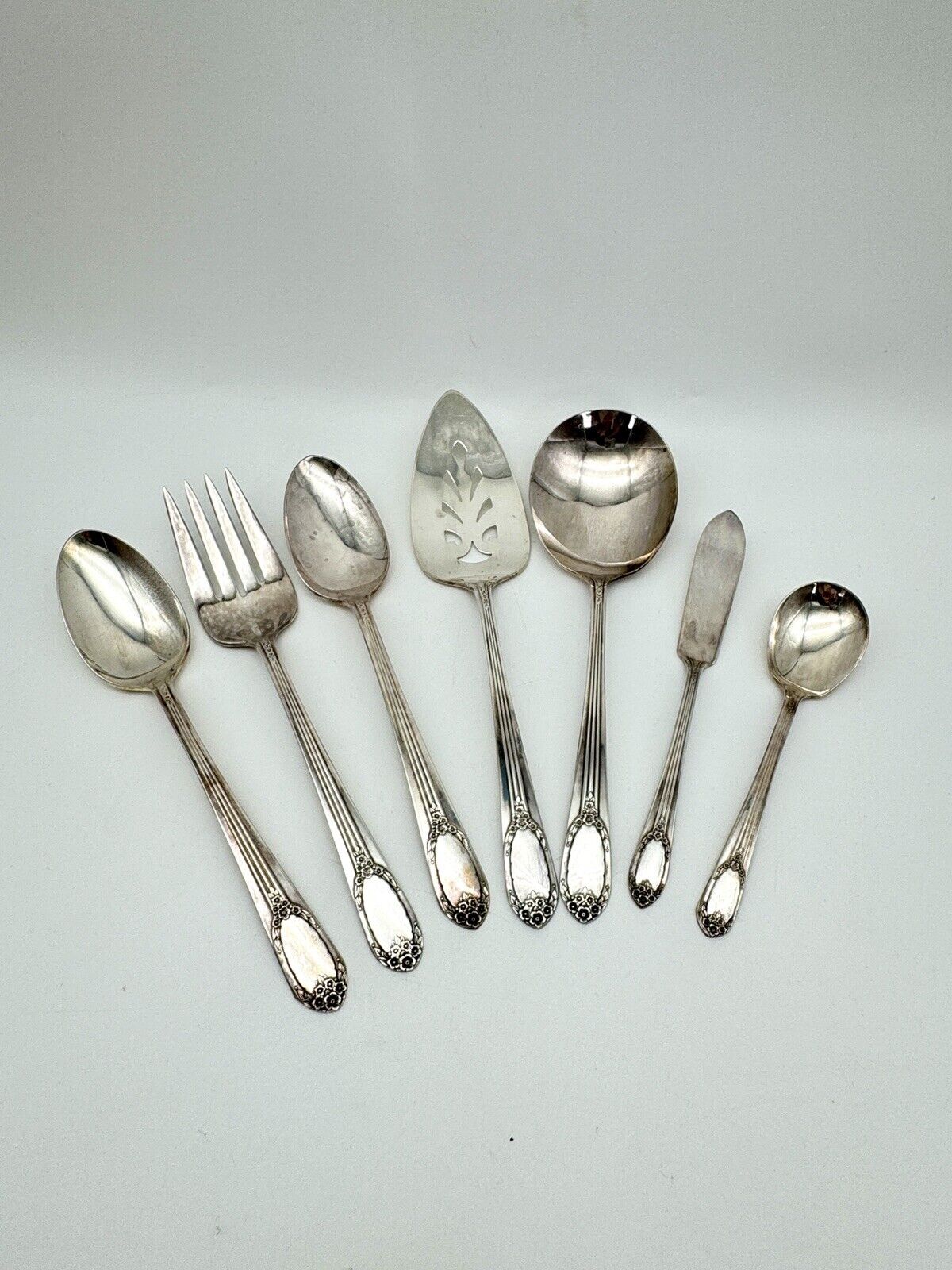 55 Piece Garland Rapture 1937 Silverware Set For 8 With Storage Box