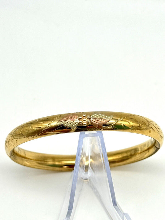 Vintage 14kt GOLD FILLED Bangle Bracelet