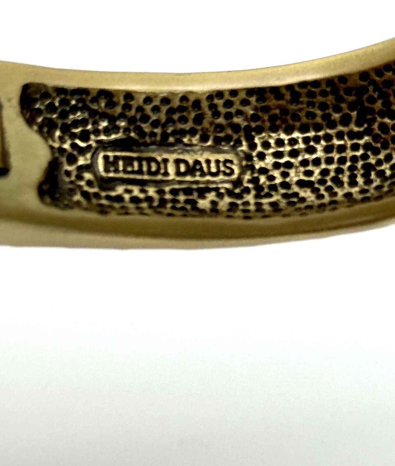 Vintage Signed HEIDI DAUS “For The Birds” HINGED Bangle Estate Find 🤩