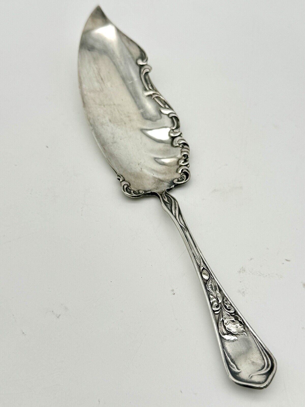 ANTIQUE IRIS 1902 Jelly Knife Silver Plate ESTATE FIND Art Nouveau