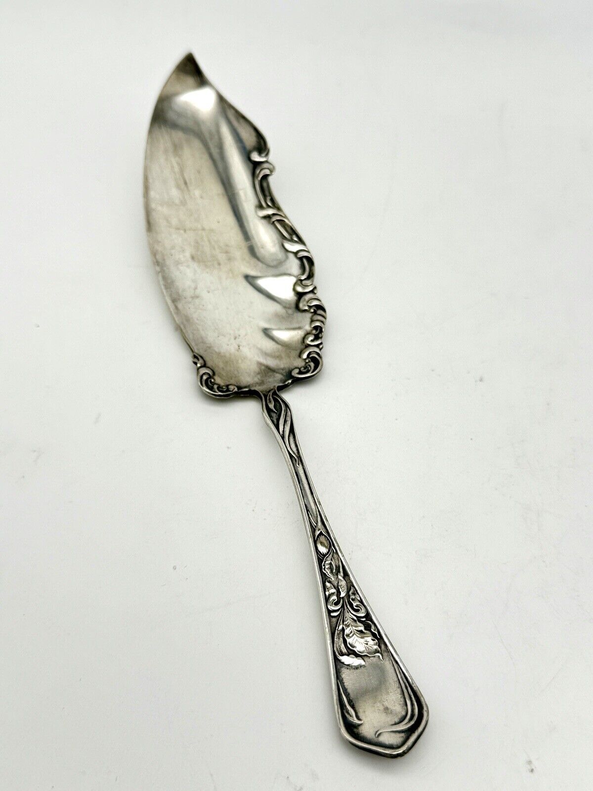 ANTIQUE IRIS 1902 Jelly Knife Silver Plate ESTATE FIND Art Nouveau