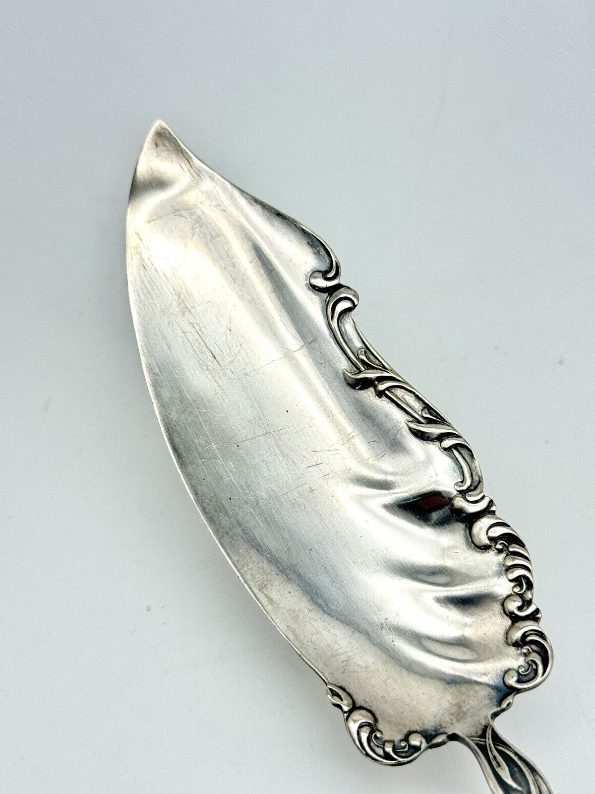 ANTIQUE IRIS 1902 Jelly Knife Silver Plate ESTATE FIND Art Nouveau