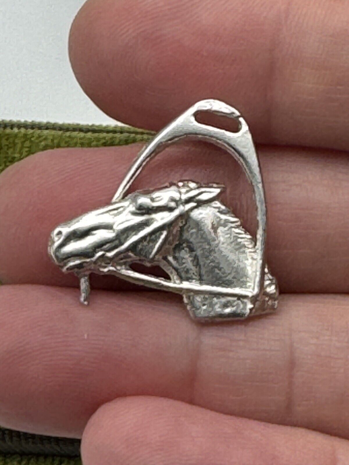 Irish Silver Horse Charm Hallmarked Equestrian ESTATE QUALITY