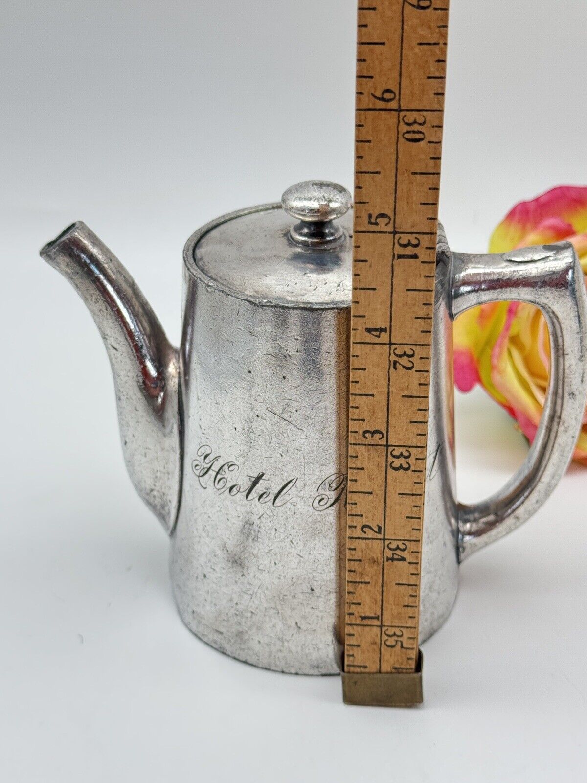 Antique Quadruple Silverplated Hotel Regent Coffee Tea Pot ESTATE FIND