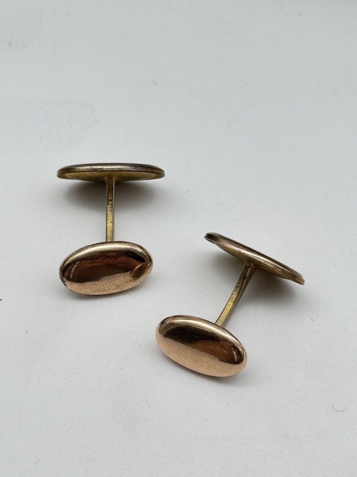 Antique Gold Filled Cufflinks In Antique Case ESTATE FIND