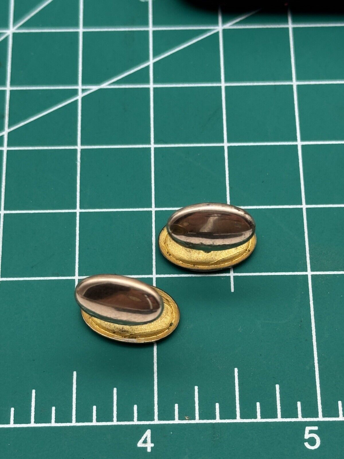 Antique Gold Filled Cufflinks In Antique Case ESTATE FIND