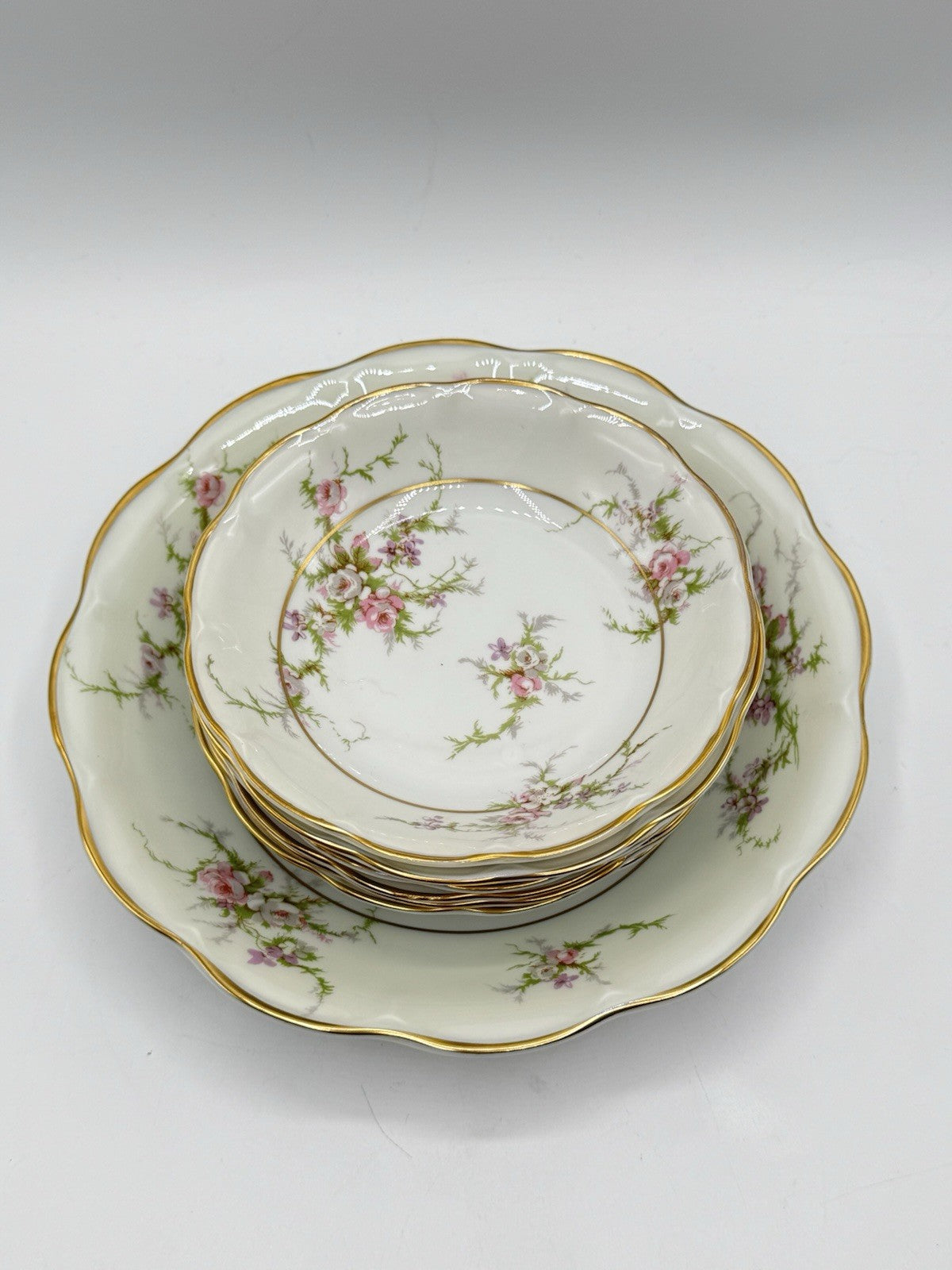 7 Piece Set ROSALINDE HAVILAND Bowl Set FRANCE NEW YORK