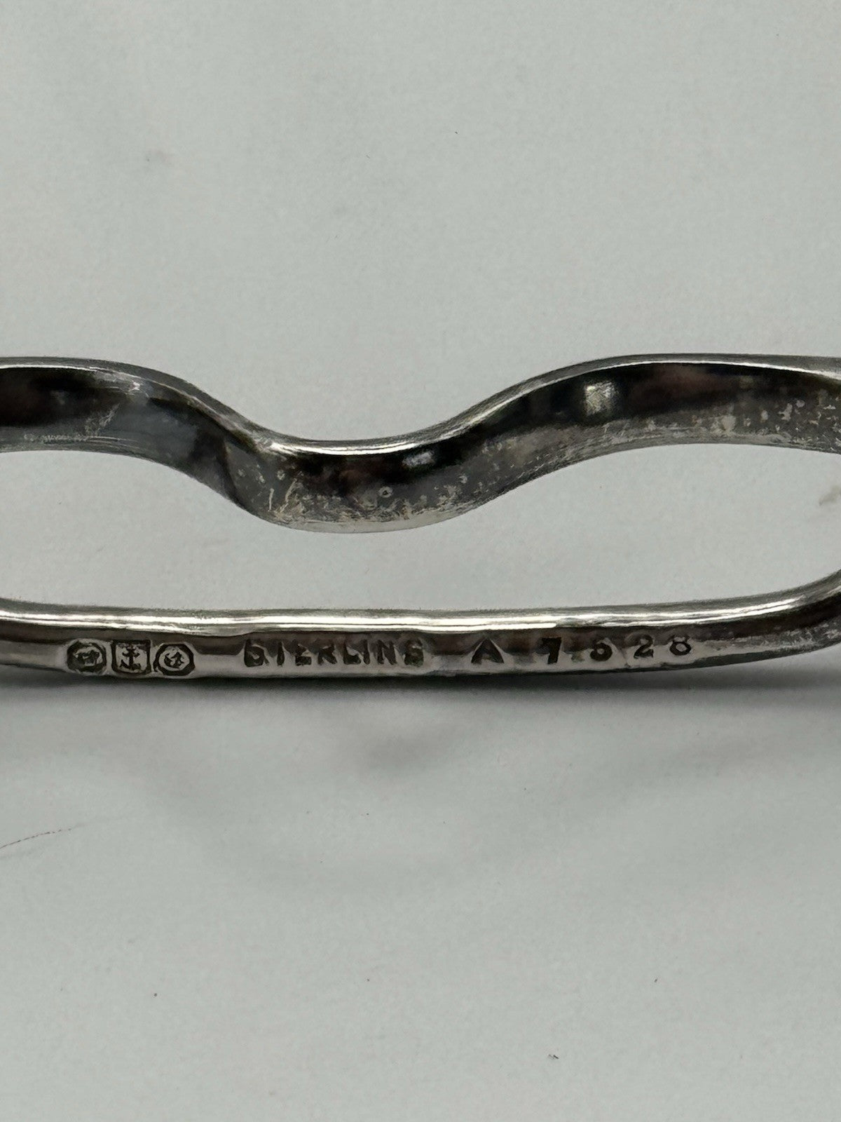 Antique Style Toast Rack 6 Slices GORHAM STERLING SILVER LION ANCHOR G HALLMARK