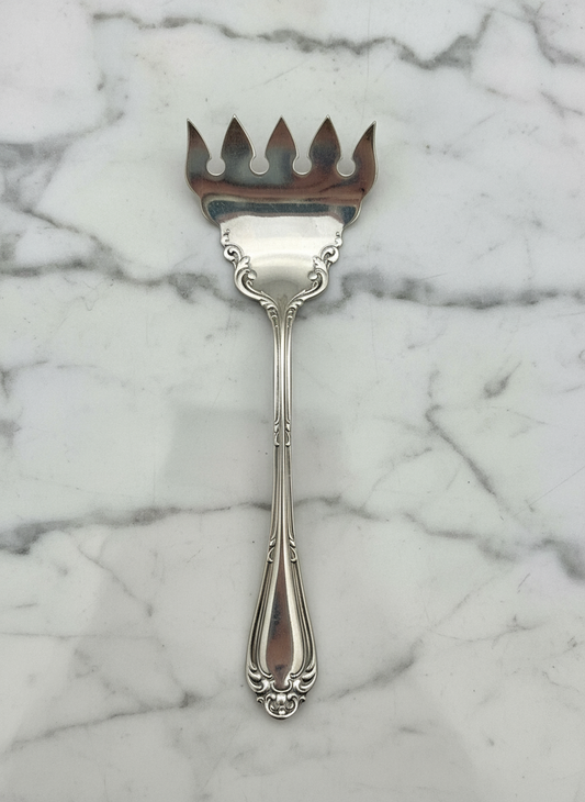 Vintage Silverplate SARDINE Fork Wallace Estate Find