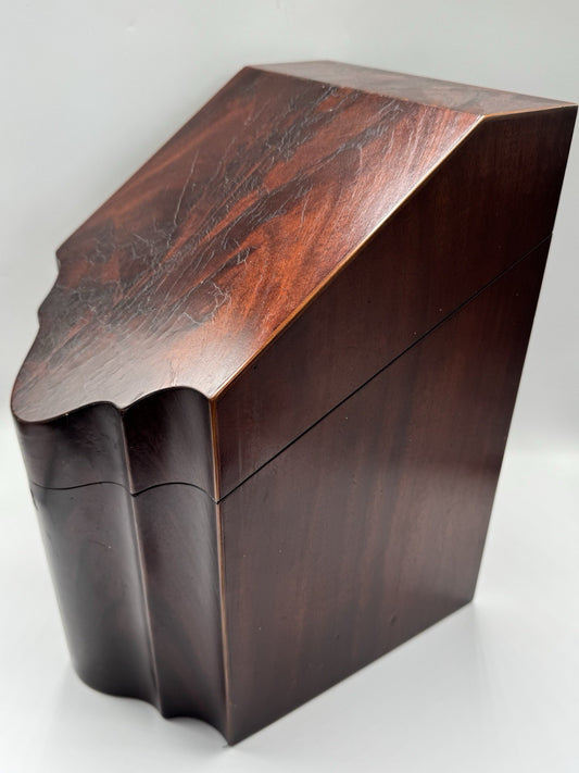 Antique Style Wooden Georgian Design “KNIFE” Cutlery Silverware Box Estate Find