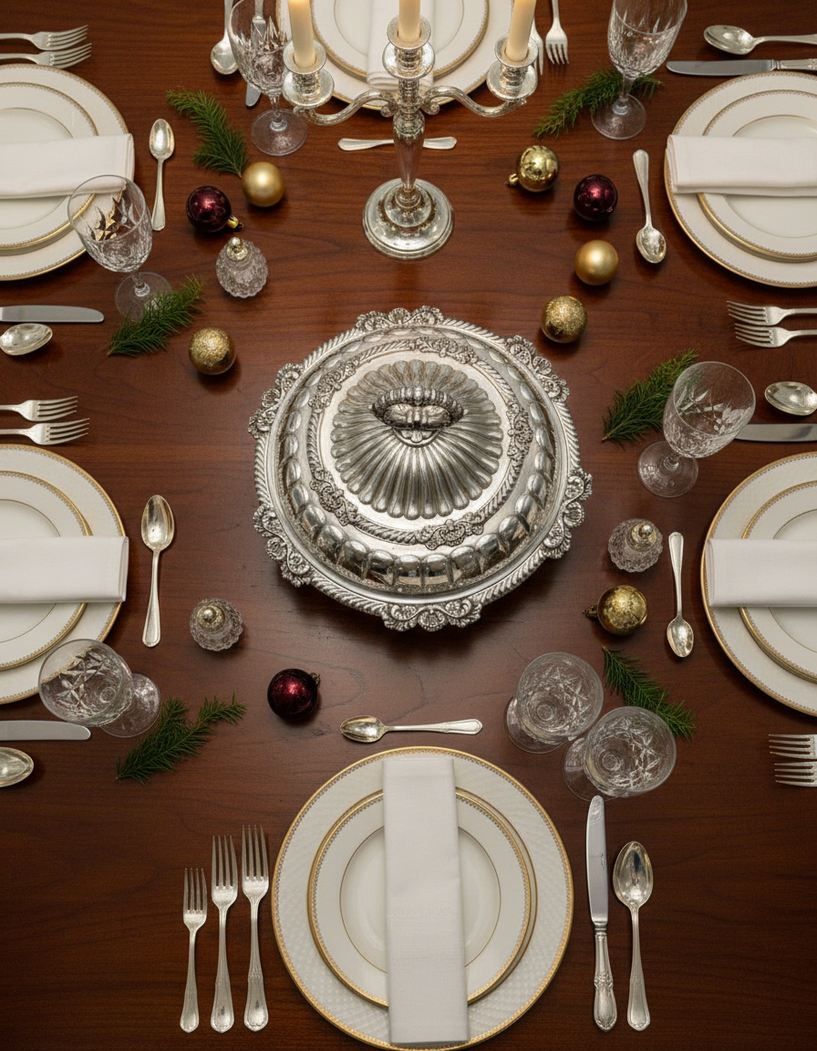 Antique Meriden Silver Soldered Covered Vegetable Dish 10” Eagle Mark