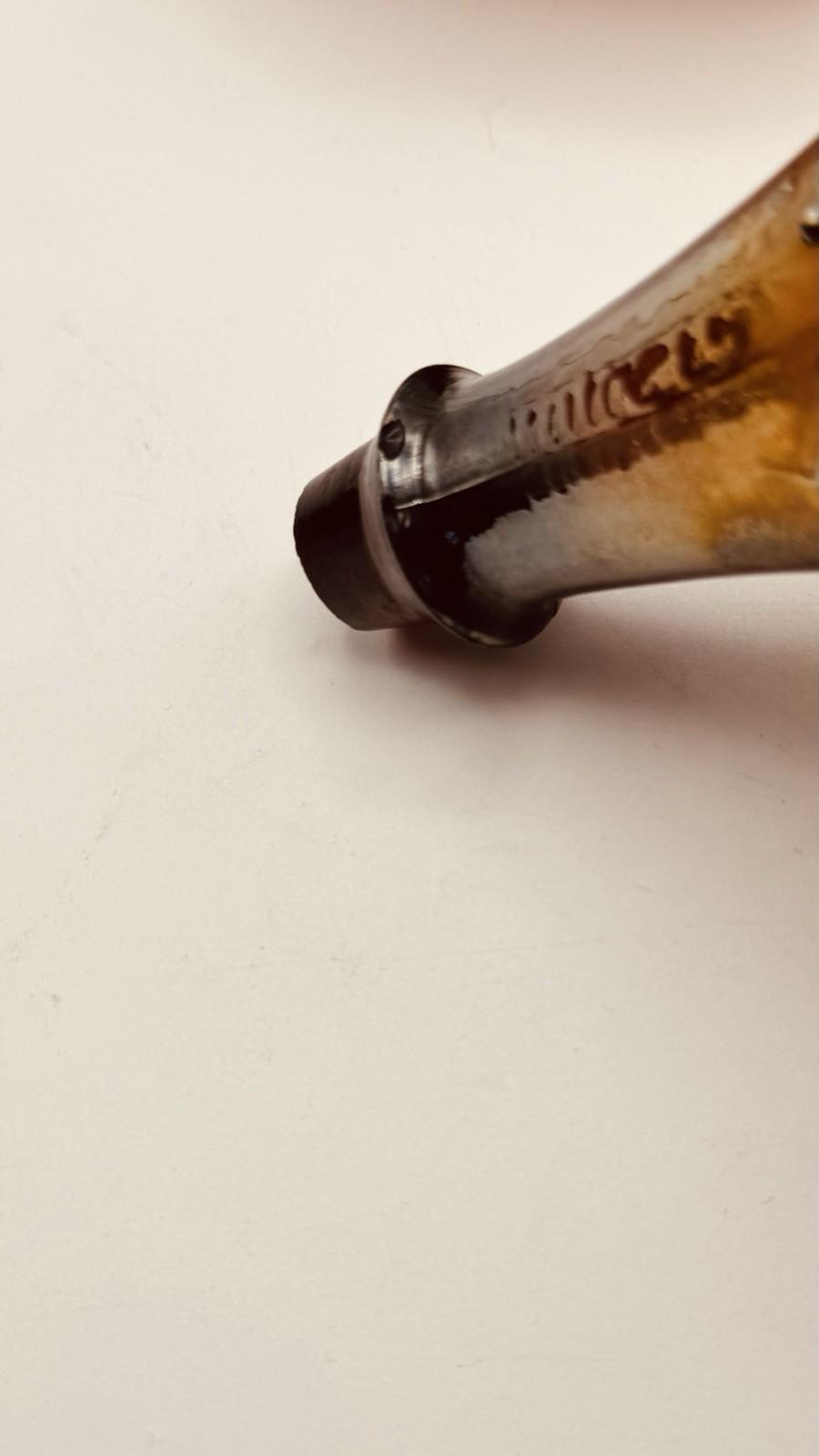 FENTON Carnival Glass EPERGNE 5”  Grapes Vines READ‼️