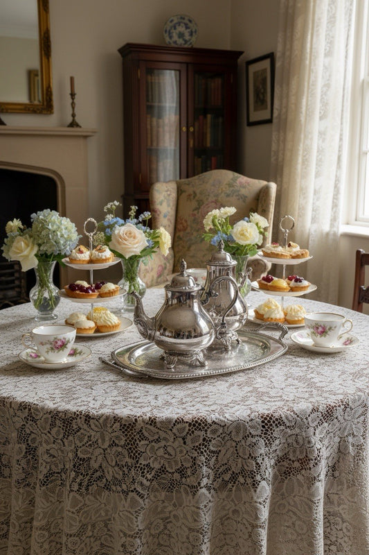 Vintage Silverplate Tea Coffee Set Wm Rogers Son 3 Piece Tray Service