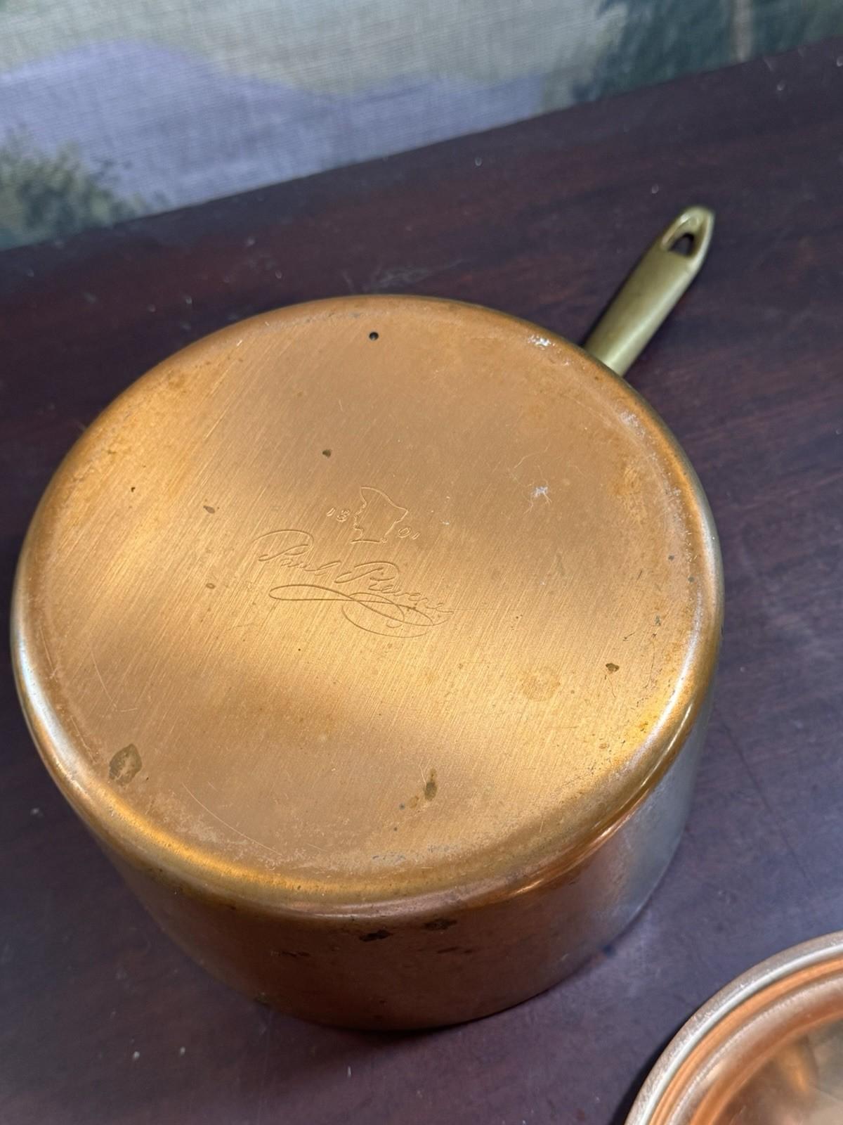 Revere Ware Copper Saucepan Lid Paul Revere Limited Edition 6.5”