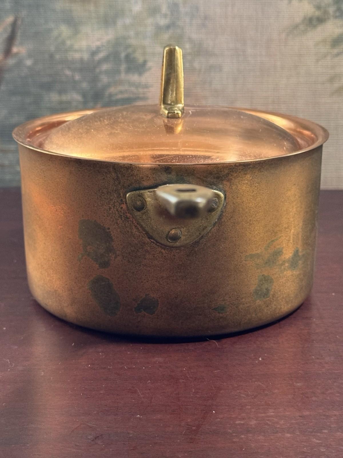Revere Ware Copper Saucepan Lid Paul Revere Limited Edition 6.5”
