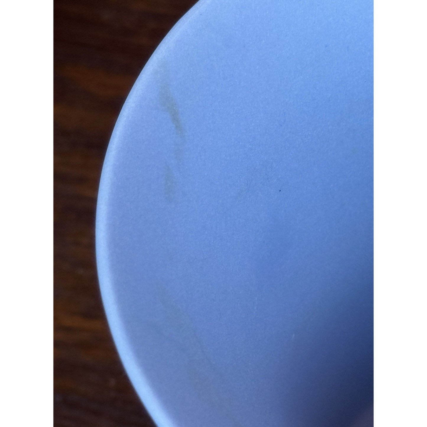 Vintage Wedgwood Jasperware Vase Blue White Classical Figures Grapevine 6” READ!
