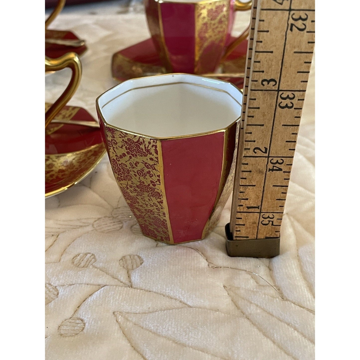ART DECO Picnic Boxed GIFT Tea Set Sterling Spoons Mappin & Webb & Royal Doulton
