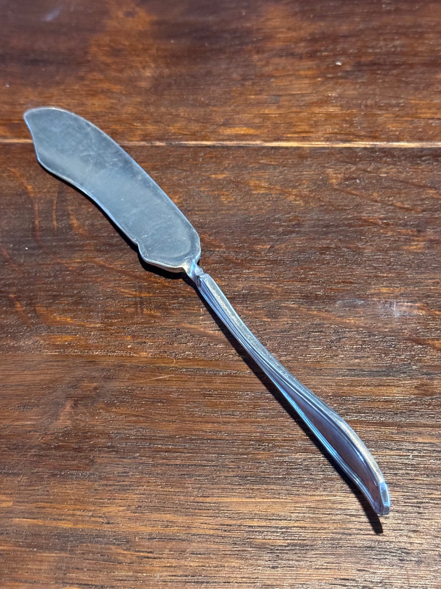 Silverplate Master Butter Knife Spreader Rogers A1 7.5” Vintage Flatware