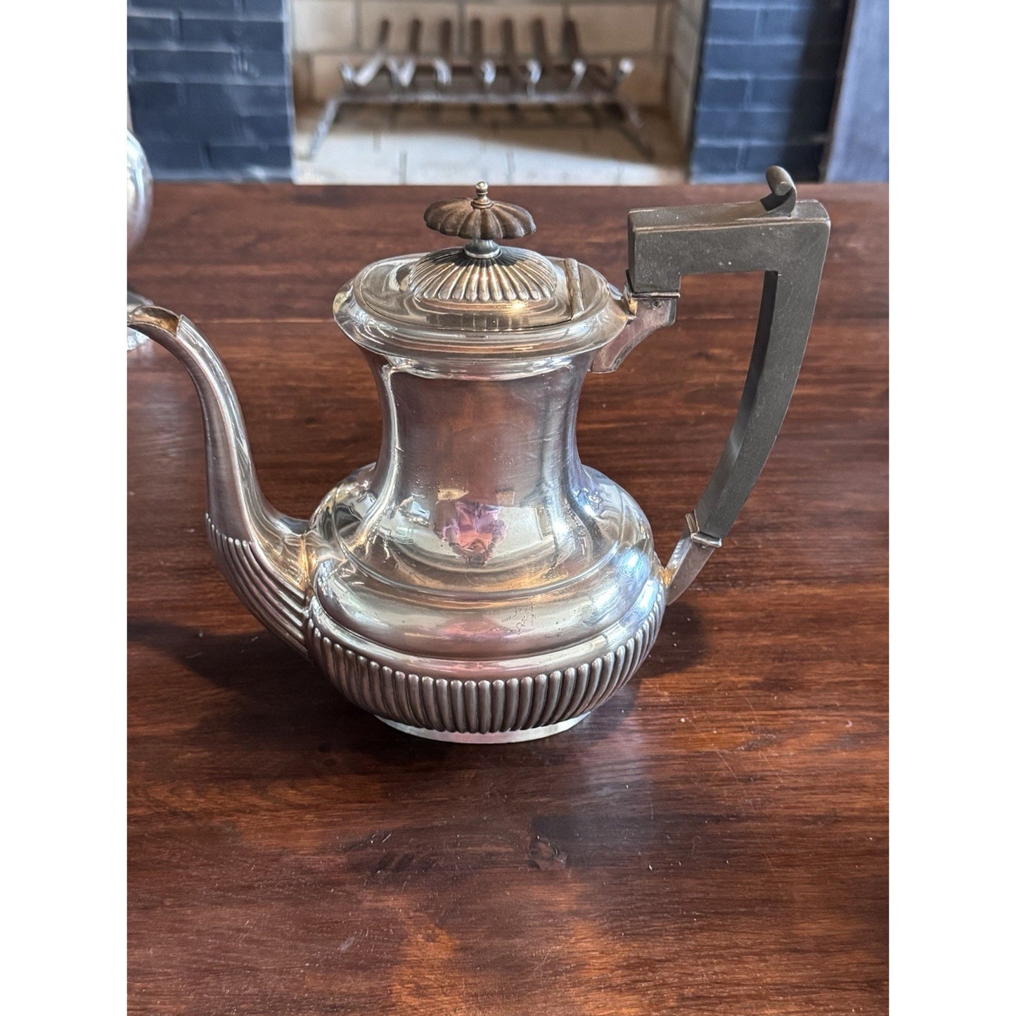 Vintage Silverplate Coffee Pot SHEFFIELD William Hutton & Sons EPBM